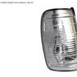 FANALE RETROVISORE SX BIANCO FORD TRANSIT 01/13> 16W