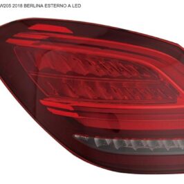 FANALE P/SX EST A LED MERCEDES CLASSE C W205 04/18>