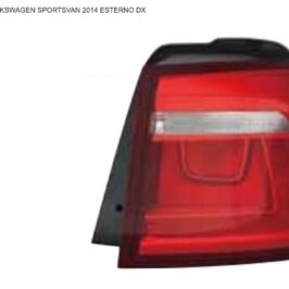 GR OTTICO P/DX EST ROSSO CHIARO VW GOLF SPORTSVAN 04/14>