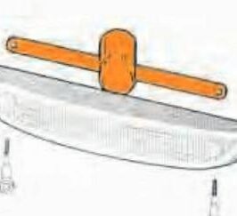 LENTE A/DX BIANCA RENAULT TWINGO 04/93>08/98