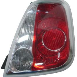 GR OTTICO P/DX BIANCO-ROSSO FIAT 500 07/07>CABRIO