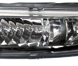 FEND SX H8 C/DRL VW POLO 09/09> PARAB NERA MOD GTI