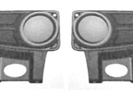 KIT GRIGLIA P/TI C/FEND+TAPPI ANT FIAT PANDA 08/03>