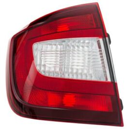 GRUPPO OTTICO P/SX ROSSO-NERO SKODA RAPID 01/12>