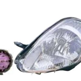 FARO DX H4 C/MOTOR EL FIAT GRANDE PUNTO 06/08>PARAB CROM