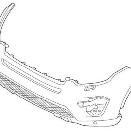 P/TI ANT C/FEND+PDC LAND ROVER DISCOVERY SPORT 15> MOD ARGENT