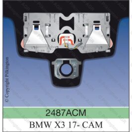 P.ZZA VR+SEN+CAMERA BMW X3 17>ECON+DISPLAY ACUSTICO CONFIN -FUYAO