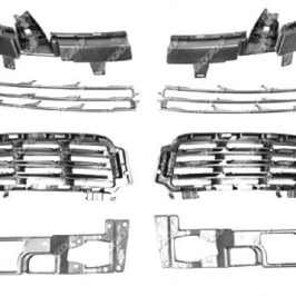 KIT GRIGLIE P/TI ANT (8PZ) LAND ROVER RANGE ROVER 08/12>