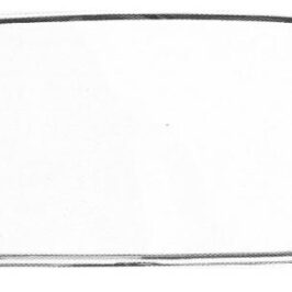 CORNICE GRIGLIA P/TI ANT CROM MITSUB ASX 01/10>05/12 KIT 4PEZZI
