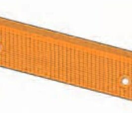 LENTE A/DX ARANCIO FIAT DUCATO 07/84>12/93