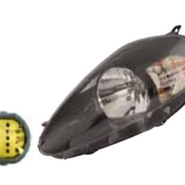 FARO DX H4 C/MOTOR EL FIAT GRANDE PUNTO 09/05>PARAB NERA