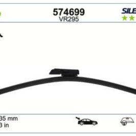 VR295 SPAZZOLA TERGI SILENCIO REAR BLADE (MM 350)