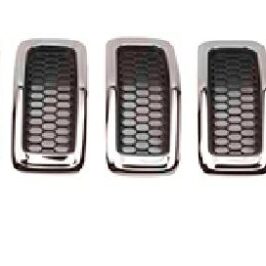 GRIGLIA CROM-NERA JEEP CHEROKEE 01/14> (KIT 7 PZ)