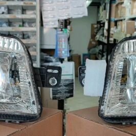 COPPIA FARI PROIETTORI FARO FANALI PANDA 2003 AL 2009 DX E SX CONNETTORE GIALLO