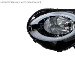 FARO SX INF H7 C/DRL REG MAN FIAT 500 07/15> P NERA