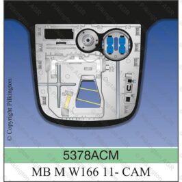 P.ZZA INC VR+SEN.CLASSE ML W166 12>CAMERA+DEV.CORSIA C/ATENNA