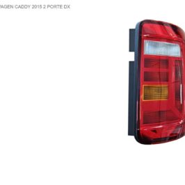 GR OTTICO P/DX AR-BC-ROSSO VOLKSWAGEN CADDY 01/15> 2 PORTE