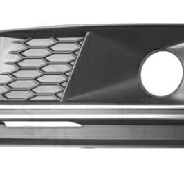 GRIGLIA PARAURTI ANTERIORE SINISTRO CONFORO+MODANATURA ARG AUDI A4 08/18>