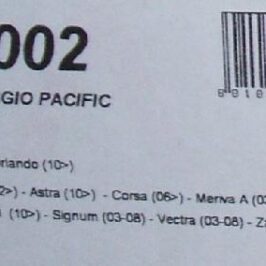 KIT ATTACCHI G3 PER PACIFIC