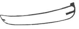CORNICE GRIGLIA P/TI ANT C/FEND VW NEW BEETLE 09/97>12/00