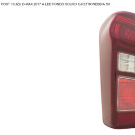 GR OTTICO P/SX A LED ISUZU D-MAX 01/12>  01/16> FONDO SCURO