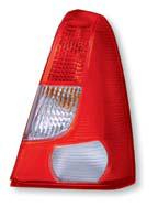 GR OTTICO P/DX BIANCO ROSSO DACIA LOGAN 01/05>09/08