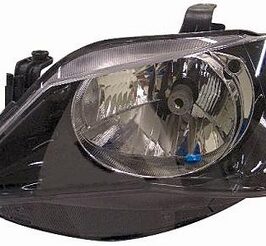 FARO SX H4 PRED REG ELETT SEAT IBIZA 01/12> PARAB NERA