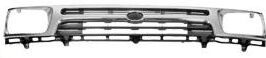 GRIGLIA ARG-NERA TOYOTA HILUX 01/92>12/97 MOD TARO 92>95