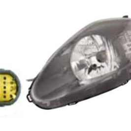 FARO DX H4 C/MOTOR EL FIAT GRANDE PUNTO 09/05>PARAB GRIGIA