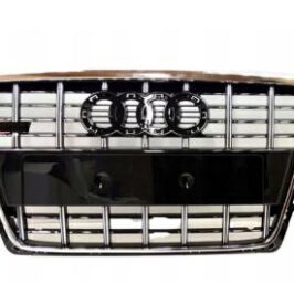 GRIGLIA NERA LUCIDA C/CORNICE CROM+SENS AUDI A4 12/07>