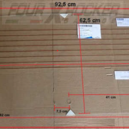 LUN VR SUZUKI 410/413 82>HARD TOP  H:65.5-  L:107-  D:120 C/2 FORI
