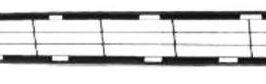 GRIGLIA P/TI ANT INF TOYOTA RAV 4 01/06>03/09