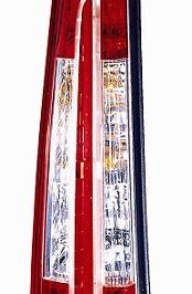 GR OTTICO P/DX LED BIANCO ROSSO FORD FOCUS C-MAX 03/07>08/10