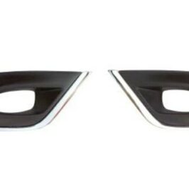 KIT GRIGLIE P/TI ANT C/FEN+MOD CROM DX+SX RENAULT CLIO 01/16>