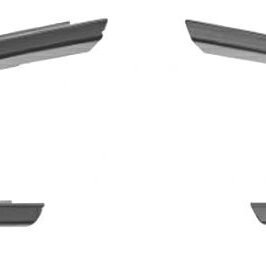 KIT CORNICE GRIGLIE P/TI ANT CROM RENAULT KANGOO 01/21>