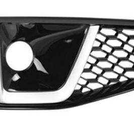 GRIGLIA P/TI A/DX C/FORO+MODAN SILVER AUDI A4 08/18> S-LINE