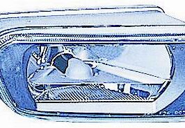 FEND DX H7 VETRO LISCIO BMW SERIE 5 E39 12/95>08/00