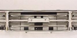 GRIGLIA CROM ISUZU D-MAX 4WD 01/07> 4WD