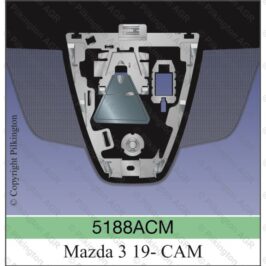 P.ZZA RIS.VR+SE+CAM+DISPLAY MAZDA 32019> INC.ACUSTICO C/FIN.TELAIO