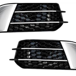 KIT GRIGLIE NERE-CROM ANIDO D'APE P/TI ANT AUDI A1/RS1 11/14>