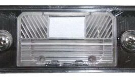 FANALE TARGA VOLKSWAGEN TUAREG 01/02>01/07>