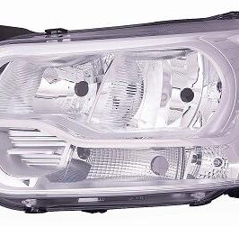 FARO DX H7-H15 C/MOTORE FORD TRANSIT 01/13> PARABOLA CROMATA