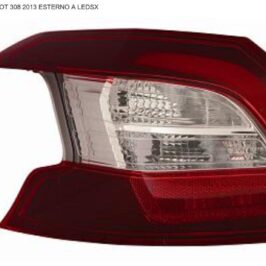 GR OTTICO P/SX EST A LED PEUGEOT 308 01/13>