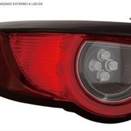 FANALE P/DX EST A LED MAZDA 3 01/19> VERSIONE STANDARD 5P
