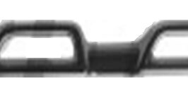 MODAN GRIGLIA SUP SX CROM DACIA DUSTER 08/13>