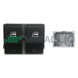 BLOCCO 2 INTER.ALZ.POLO 2001-2009ALZ.ANT. CONNETTORE GRIGIO 4 PIN