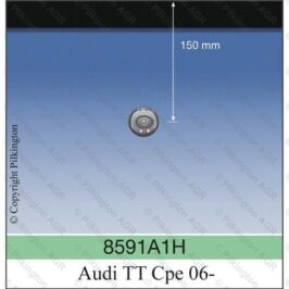 P.ZZA INC VR+FIN AUDI TT COUPE'06>h basetta retr.interno 15  cm