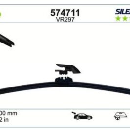 VR297 SPAZZOLA TERGI SILENCIO REAR BLADE (MM 300)