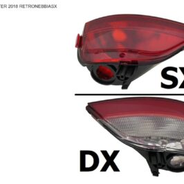 RETRONEBBIA SX DACIA DUSTER 01/18>