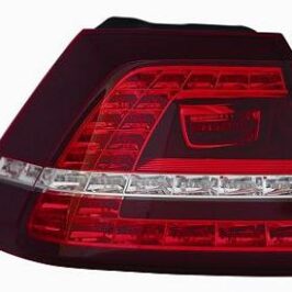 FANALE P/SX EST BIANCO ROSSO A LED VW GOLF 7 10/12> GTI/GTD